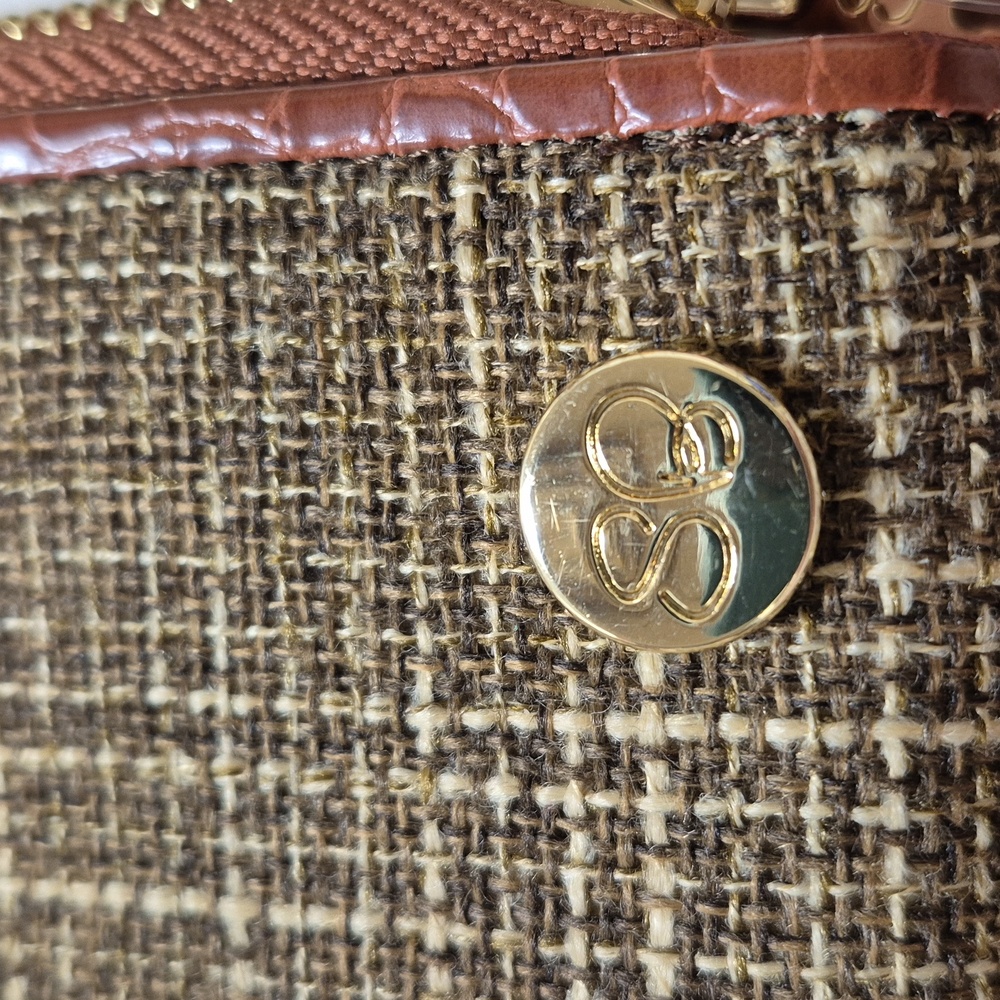 Samantha Brown To-Go Rfid Tweed Travel Wallet - N… - image 2